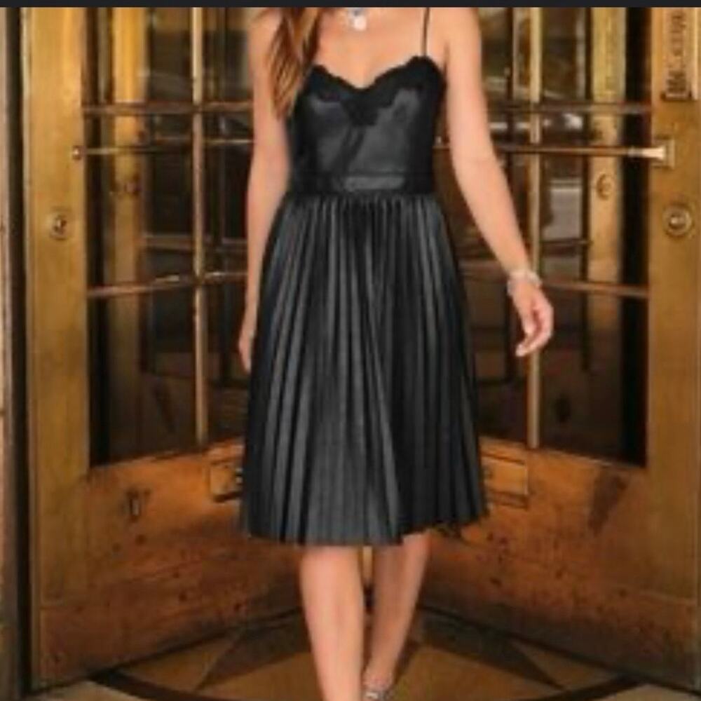 Express Black Midi Dress